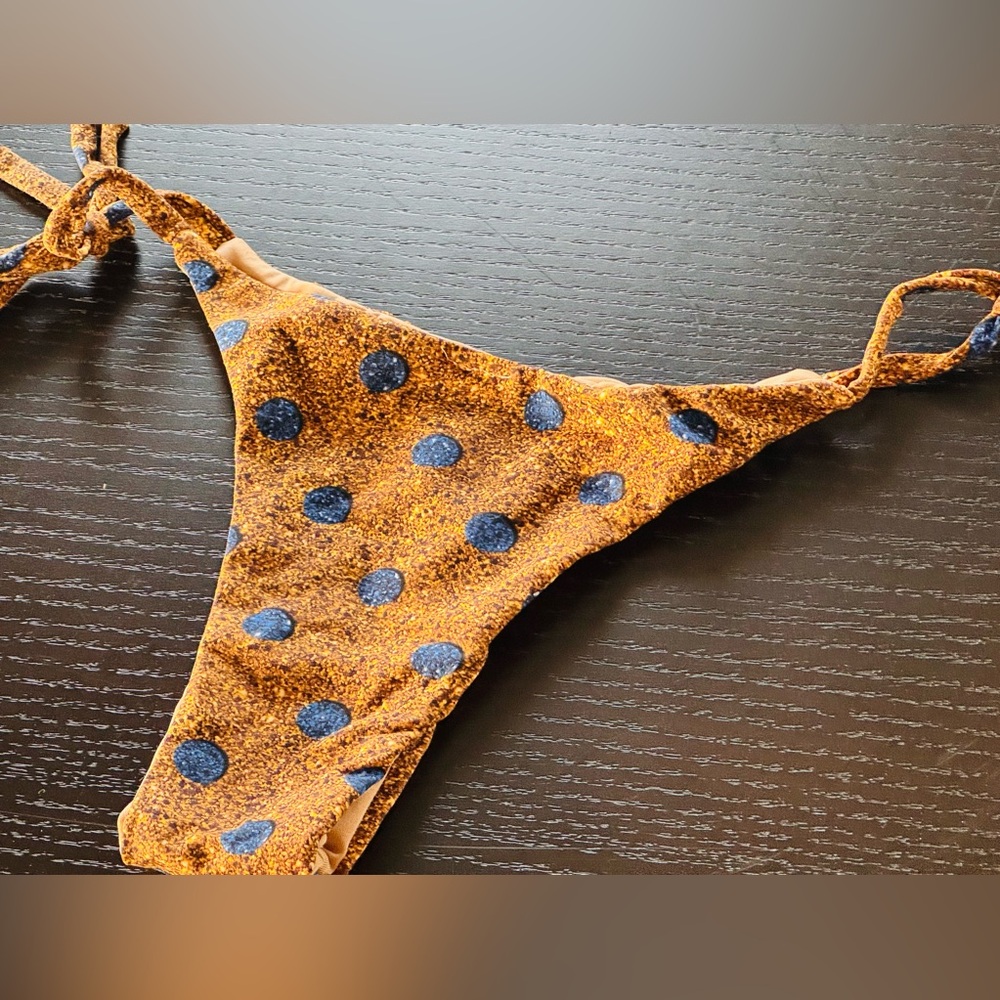 Polka Dot Bikini Bottom.